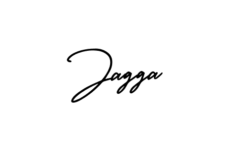 You should practise on your own different ways (AmerikaSignatureDemo-Regular) to write your name (Jagga) in signature. don't let someone else do it for you. Jagga signature style 3 images and pictures png