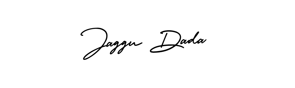 Make a beautiful signature design for name Jaggu Dada. With this signature (AmerikaSignatureDemo-Regular) style, you can create a handwritten signature for free. Jaggu Dada signature style 3 images and pictures png