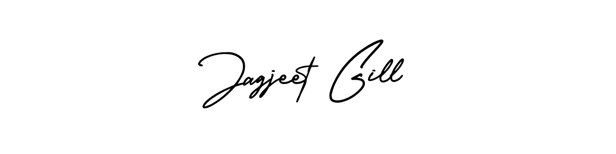 Make a beautiful signature design for name Jagjeet Gill. With this signature (AmerikaSignatureDemo-Regular) style, you can create a handwritten signature for free. Jagjeet Gill signature style 3 images and pictures png
