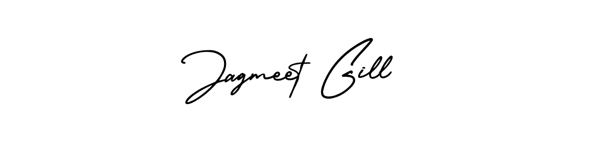 This is the best signature style for the Jagmeet Gill name. Also you like these signature font (AmerikaSignatureDemo-Regular). Mix name signature. Jagmeet Gill signature style 3 images and pictures png