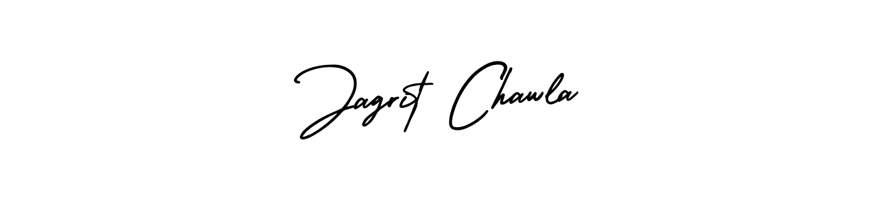 How to make Jagrit Chawla signature? AmerikaSignatureDemo-Regular is a professional autograph style. Create handwritten signature for Jagrit Chawla name. Jagrit Chawla signature style 3 images and pictures png