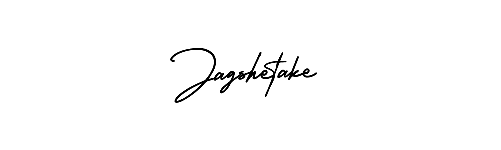 Make a beautiful signature design for name Jagshetake. With this signature (AmerikaSignatureDemo-Regular) style, you can create a handwritten signature for free. Jagshetake signature style 3 images and pictures png