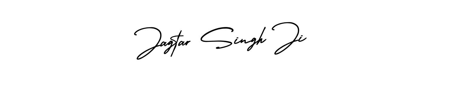 It looks lik you need a new signature style for name Jagtar Singh Ji. Design unique handwritten (AmerikaSignatureDemo-Regular) signature with our free signature maker in just a few clicks. Jagtar Singh Ji signature style 3 images and pictures png