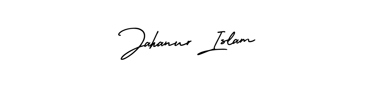 Best and Professional Signature Style for Jahanur Islam. AmerikaSignatureDemo-Regular Best Signature Style Collection. Jahanur Islam signature style 3 images and pictures png