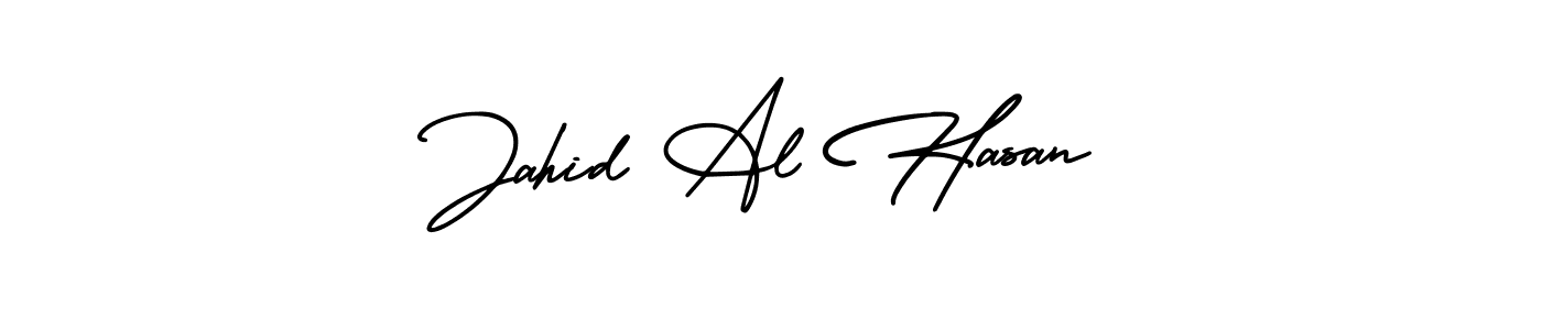 It looks lik you need a new signature style for name Jahid Al Hasan. Design unique handwritten (AmerikaSignatureDemo-Regular) signature with our free signature maker in just a few clicks. Jahid Al Hasan signature style 3 images and pictures png