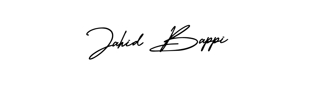 AmerikaSignatureDemo-Regular is a professional signature style that is perfect for those who want to add a touch of class to their signature. It is also a great choice for those who want to make their signature more unique. Get Jahid Bappi name to fancy signature for free. Jahid Bappi signature style 3 images and pictures png