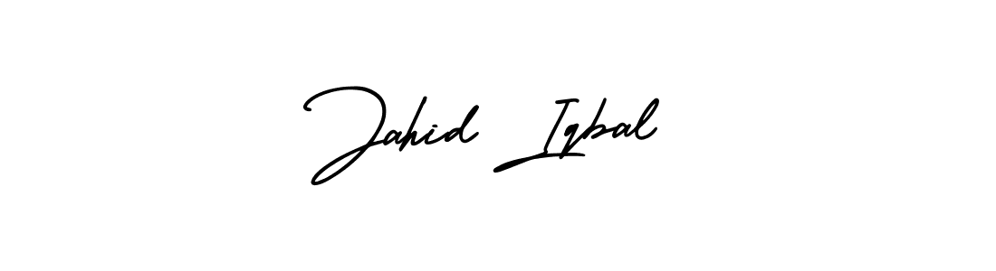 How to make Jahid Iqbal signature? AmerikaSignatureDemo-Regular is a professional autograph style. Create handwritten signature for Jahid Iqbal name. Jahid Iqbal signature style 3 images and pictures png