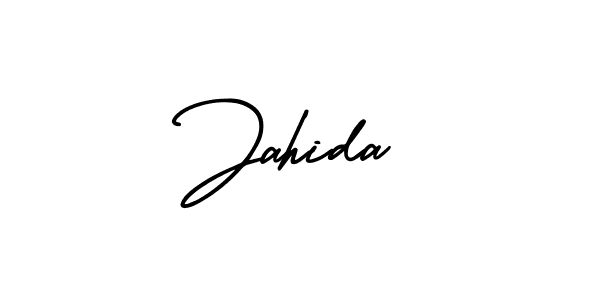 Check out images of Autograph of Jahida name. Actor Jahida Signature Style. AmerikaSignatureDemo-Regular is a professional sign style online. Jahida signature style 3 images and pictures png