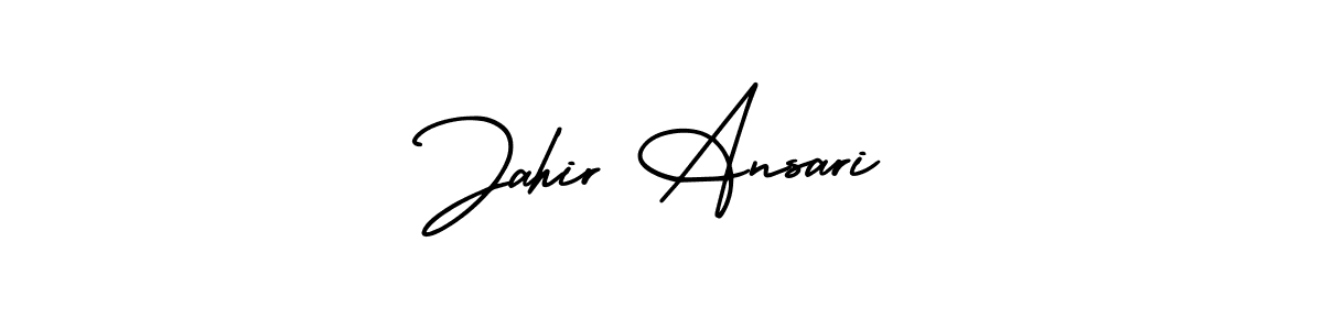 Make a short Jahir Ansari signature style. Manage your documents anywhere anytime using AmerikaSignatureDemo-Regular. Create and add eSignatures, submit forms, share and send files easily. Jahir Ansari signature style 3 images and pictures png