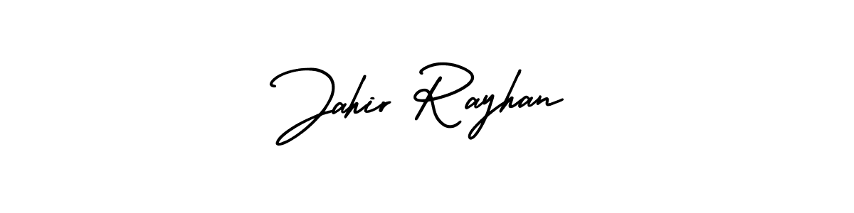 It looks lik you need a new signature style for name Jahir Rayhan. Design unique handwritten (AmerikaSignatureDemo-Regular) signature with our free signature maker in just a few clicks. Jahir Rayhan signature style 3 images and pictures png