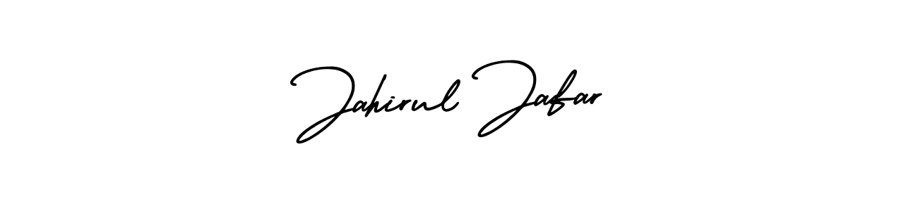 Use a signature maker to create a handwritten signature online. With this signature software, you can design (AmerikaSignatureDemo-Regular) your own signature for name Jahirul Jafar. Jahirul Jafar signature style 3 images and pictures png