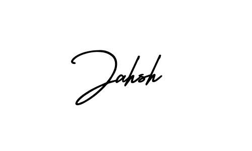 Make a beautiful signature design for name Jahsh. With this signature (AmerikaSignatureDemo-Regular) style, you can create a handwritten signature for free. Jahsh signature style 3 images and pictures png