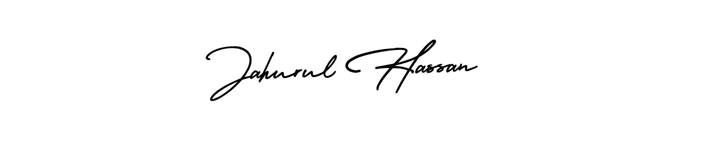 This is the best signature style for the Jahurul Hassan name. Also you like these signature font (AmerikaSignatureDemo-Regular). Mix name signature. Jahurul Hassan signature style 3 images and pictures png