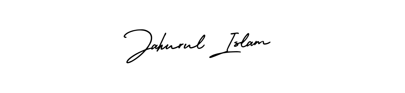 Also You can easily find your signature by using the search form. We will create Jahurul Islam name handwritten signature images for you free of cost using AmerikaSignatureDemo-Regular sign style. Jahurul Islam signature style 3 images and pictures png