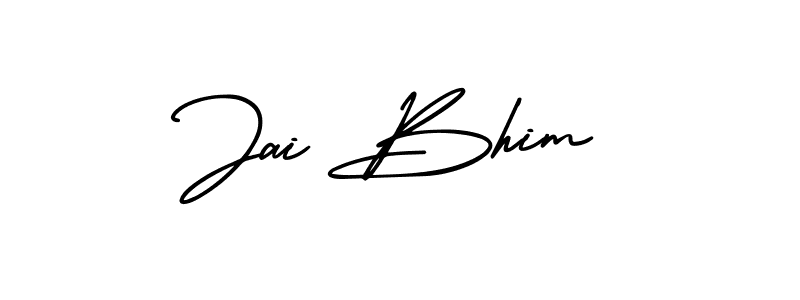 The best way (AmerikaSignatureDemo-Regular) to make a short signature is to pick only two or three words in your name. The name Jai Bhim include a total of six letters. For converting this name. Jai Bhim signature style 3 images and pictures png