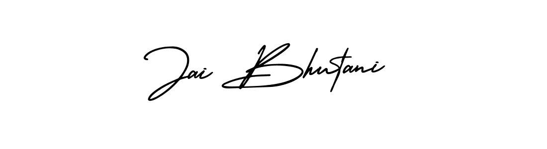 How to Draw Jai Bhutani signature style? AmerikaSignatureDemo-Regular is a latest design signature styles for name Jai Bhutani. Jai Bhutani signature style 3 images and pictures png