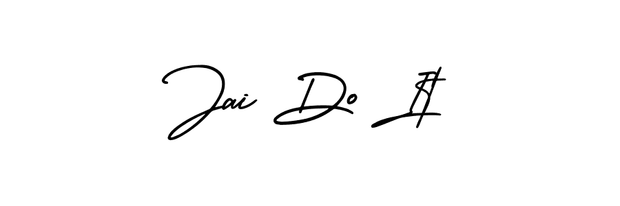 Use a signature maker to create a handwritten signature online. With this signature software, you can design (AmerikaSignatureDemo-Regular) your own signature for name Jai Do It. Jai Do It signature style 3 images and pictures png