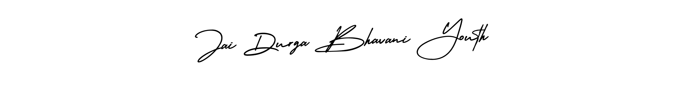 It looks lik you need a new signature style for name Jai Durga Bhavani Youth. Design unique handwritten (AmerikaSignatureDemo-Regular) signature with our free signature maker in just a few clicks. Jai Durga Bhavani Youth signature style 3 images and pictures png