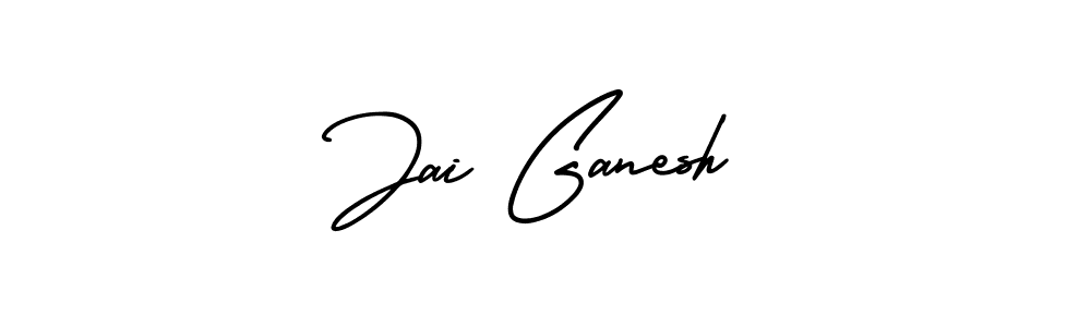 Make a beautiful signature design for name Jai Ganesh. With this signature (AmerikaSignatureDemo-Regular) style, you can create a handwritten signature for free. Jai Ganesh signature style 3 images and pictures png