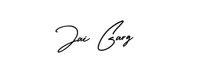 Best and Professional Signature Style for Jai Garg. AmerikaSignatureDemo-Regular Best Signature Style Collection. Jai Garg signature style 3 images and pictures png