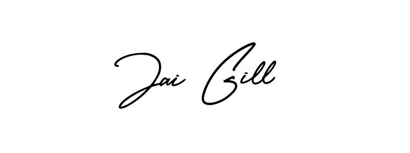 Create a beautiful signature design for name Jai Gill. With this signature (AmerikaSignatureDemo-Regular) fonts, you can make a handwritten signature for free. Jai Gill signature style 3 images and pictures png