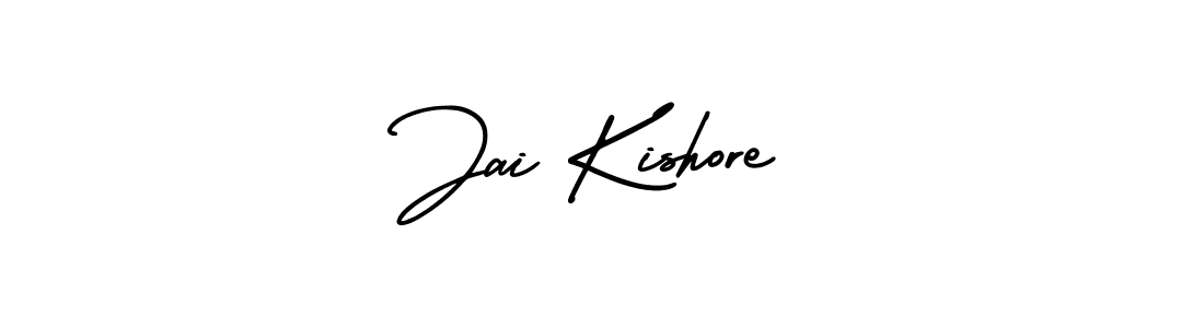 if you are searching for the best signature style for your name Jai Kishore. so please give up your signature search. here we have designed multiple signature styles  using AmerikaSignatureDemo-Regular. Jai Kishore signature style 3 images and pictures png