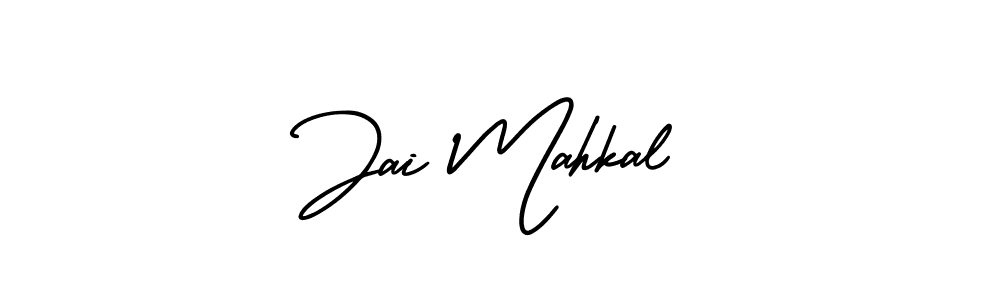 Also You can easily find your signature by using the search form. We will create Jai Mahkal name handwritten signature images for you free of cost using AmerikaSignatureDemo-Regular sign style. Jai Mahkal signature style 3 images and pictures png