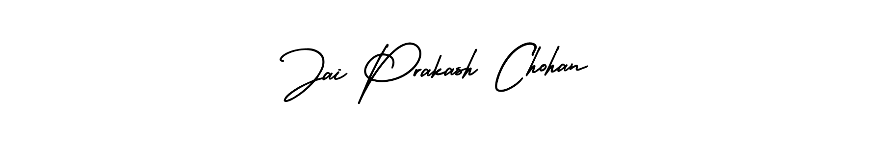 It looks lik you need a new signature style for name Jai Prakash Chohan. Design unique handwritten (AmerikaSignatureDemo-Regular) signature with our free signature maker in just a few clicks. Jai Prakash Chohan signature style 3 images and pictures png