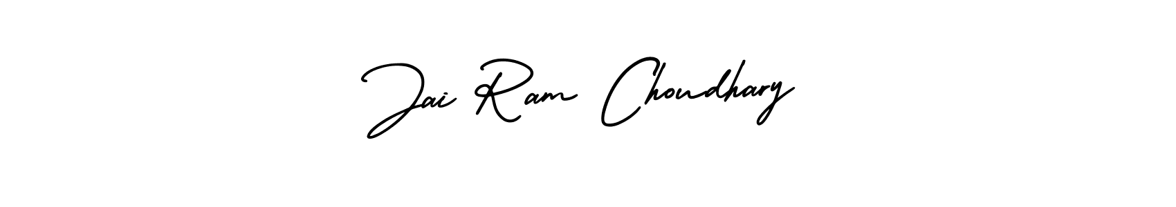 Also we have Jai Ram Choudhary name is the best signature style. Create professional handwritten signature collection using AmerikaSignatureDemo-Regular autograph style. Jai Ram Choudhary signature style 3 images and pictures png