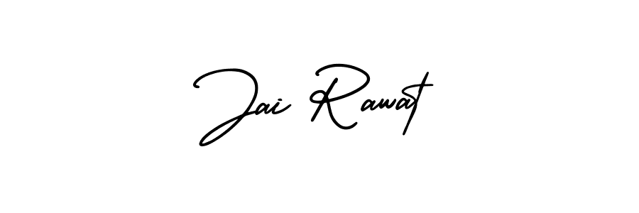 It looks lik you need a new signature style for name Jai Rawat. Design unique handwritten (AmerikaSignatureDemo-Regular) signature with our free signature maker in just a few clicks. Jai Rawat signature style 3 images and pictures png