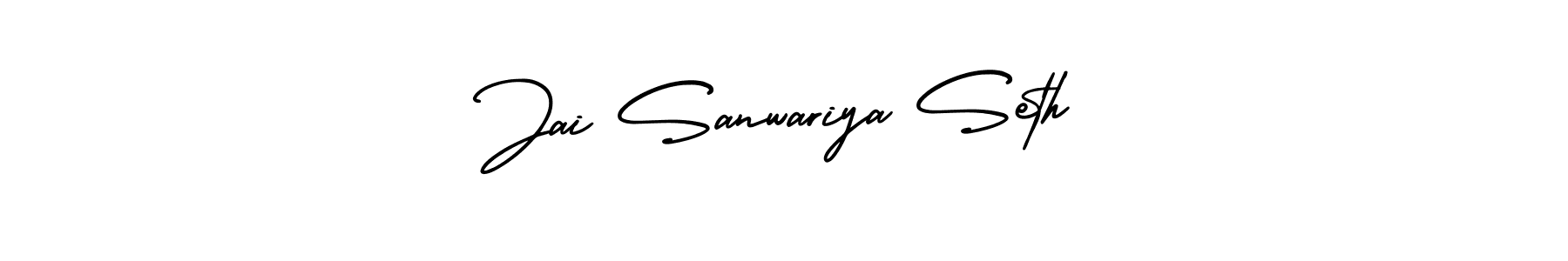 Also You can easily find your signature by using the search form. We will create Jai Sanwariya Seth name handwritten signature images for you free of cost using AmerikaSignatureDemo-Regular sign style. Jai Sanwariya Seth signature style 3 images and pictures png