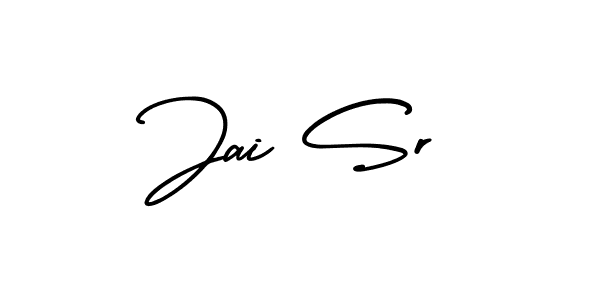 Similarly AmerikaSignatureDemo-Regular is the best handwritten signature design. Signature creator online .You can use it as an online autograph creator for name Jai Sr. Jai Sr signature style 3 images and pictures png