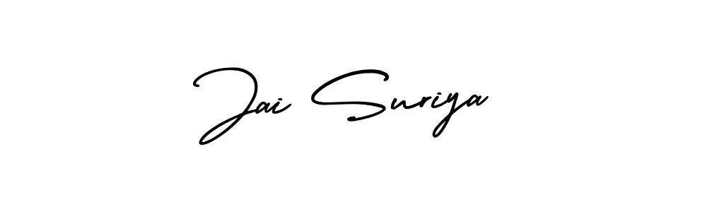 This is the best signature style for the Jai Suriya name. Also you like these signature font (AmerikaSignatureDemo-Regular). Mix name signature. Jai Suriya signature style 3 images and pictures png