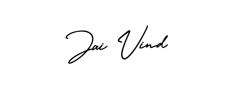 How to make Jai Vind signature? AmerikaSignatureDemo-Regular is a professional autograph style. Create handwritten signature for Jai Vind name. Jai Vind signature style 3 images and pictures png