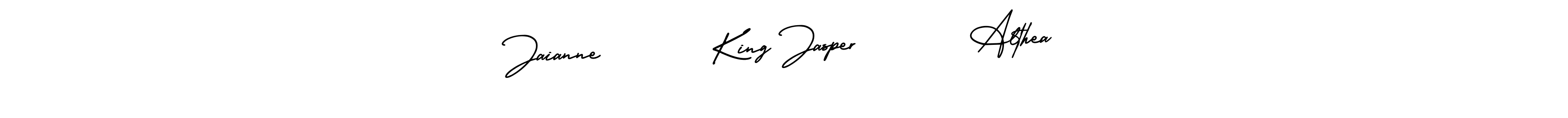 Here are the top 10 professional signature styles for the name Jaianne        King Jasper        Althea. These are the best autograph styles you can use for your name. Jaianne        King Jasper        Althea signature style 3 images and pictures png