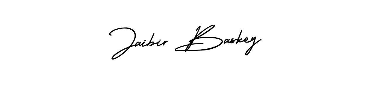 AmerikaSignatureDemo-Regular is a professional signature style that is perfect for those who want to add a touch of class to their signature. It is also a great choice for those who want to make their signature more unique. Get Jaibir Baskey name to fancy signature for free. Jaibir Baskey signature style 3 images and pictures png