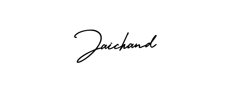 Also You can easily find your signature by using the search form. We will create Jaichand name handwritten signature images for you free of cost using AmerikaSignatureDemo-Regular sign style. Jaichand signature style 3 images and pictures png