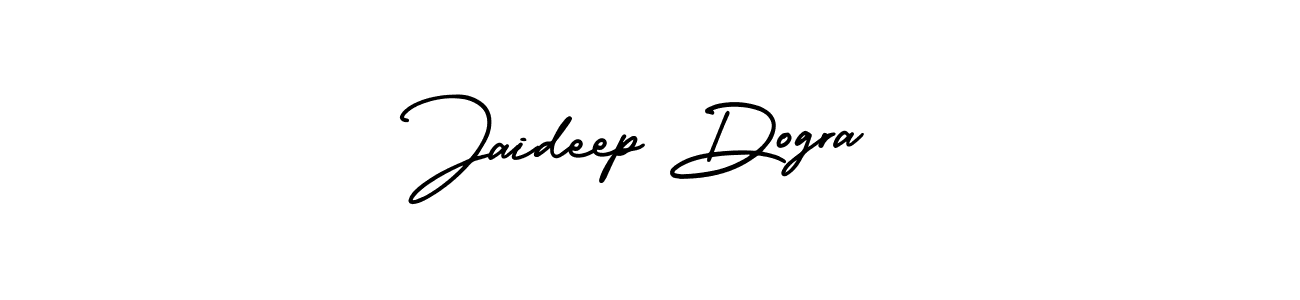 How to make Jaideep Dogra name signature. Use AmerikaSignatureDemo-Regular style for creating short signs online. This is the latest handwritten sign. Jaideep Dogra signature style 3 images and pictures png