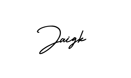 Make a beautiful signature design for name Jaigk. With this signature (AmerikaSignatureDemo-Regular) style, you can create a handwritten signature for free. Jaigk signature style 3 images and pictures png