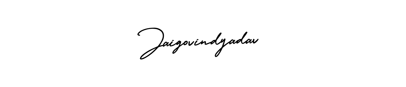 It looks lik you need a new signature style for name Jaigovindyadav. Design unique handwritten (AmerikaSignatureDemo-Regular) signature with our free signature maker in just a few clicks. Jaigovindyadav signature style 3 images and pictures png