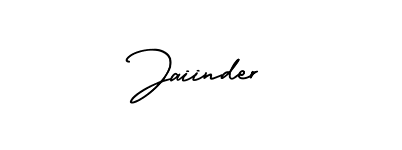 How to Draw Jaiinder signature style? AmerikaSignatureDemo-Regular is a latest design signature styles for name Jaiinder. Jaiinder signature style 3 images and pictures png