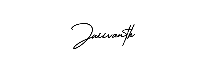 You should practise on your own different ways (AmerikaSignatureDemo-Regular) to write your name (Jaiivanth) in signature. don't let someone else do it for you. Jaiivanth signature style 3 images and pictures png