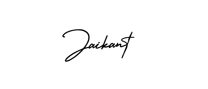 Create a beautiful signature design for name Jaikant. With this signature (AmerikaSignatureDemo-Regular) fonts, you can make a handwritten signature for free. Jaikant signature style 3 images and pictures png