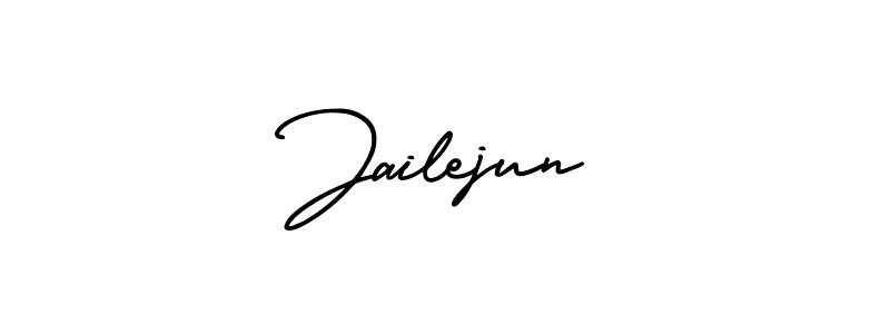 Also we have Jailejun name is the best signature style. Create professional handwritten signature collection using AmerikaSignatureDemo-Regular autograph style. Jailejun signature style 3 images and pictures png