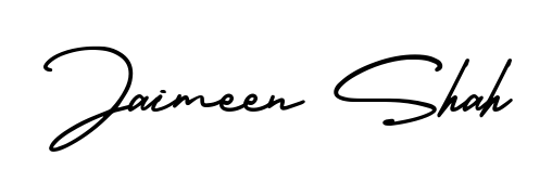 Also You can easily find your signature by using the search form. We will create Jaimeen Shah name handwritten signature images for you free of cost using AmerikaSignatureDemo-Regular sign style. Jaimeen Shah signature style 3 images and pictures png