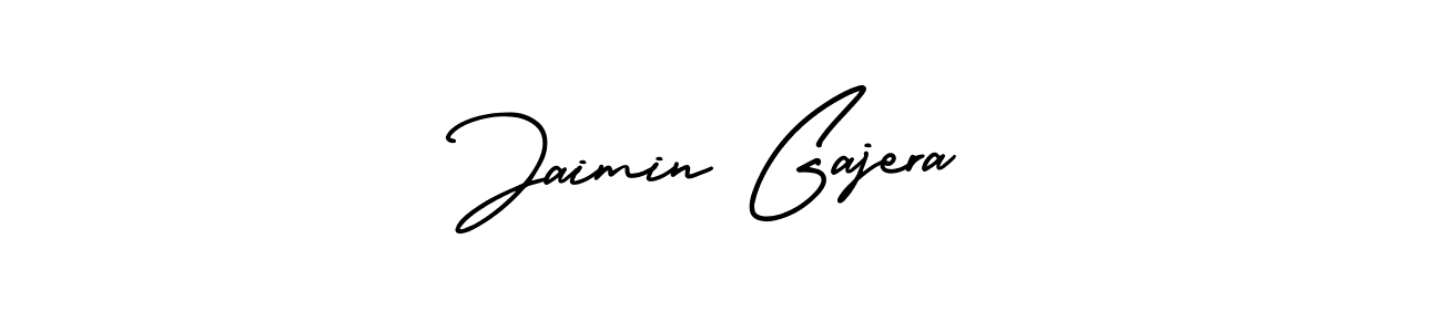 Also You can easily find your signature by using the search form. We will create Jaimin Gajera name handwritten signature images for you free of cost using AmerikaSignatureDemo-Regular sign style. Jaimin Gajera signature style 3 images and pictures png