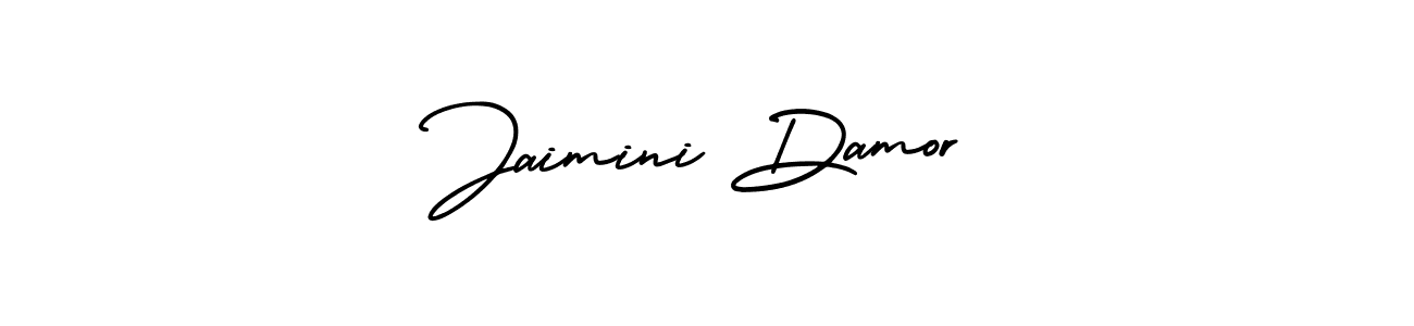 How to Draw Jaimini Damor signature style? AmerikaSignatureDemo-Regular is a latest design signature styles for name Jaimini Damor. Jaimini Damor signature style 3 images and pictures png