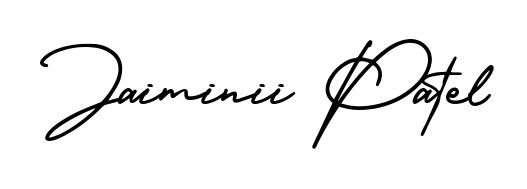 Master the art of signing with Jaiminii Patel written in fluent AmerikaSignatureDemo-Regular script. A great template to practice and refine your handwriting. Jaiminii Patel signature style 3 images and pictures png