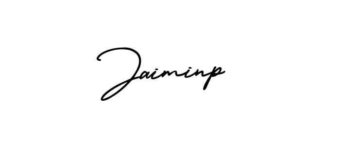 Jaiminp stylish signature style. Best Handwritten Sign (AmerikaSignatureDemo-Regular) for my name. Handwritten Signature Collection Ideas for my name Jaiminp. Jaiminp signature style 3 images and pictures png