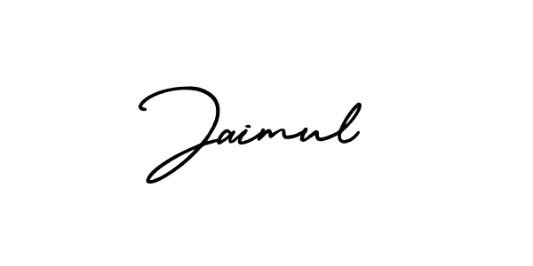 Also You can easily find your signature by using the search form. We will create Jaimul name handwritten signature images for you free of cost using AmerikaSignatureDemo-Regular sign style. Jaimul signature style 3 images and pictures png